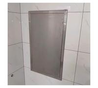 Trampilla Pladur Panel De Acceso For Ático De Acero Inoxidable, Montaje Empotrado, Tapa Invisible For Orificio De Pared, Puerta De Acceso(20x30in)