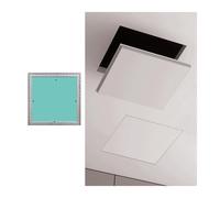 Trampilla Pladur Panel De Acceso For Plomería De Techo, Puerta De Acceso De Aluminio For Paneles De Yeso Personalizable Y Pintable For Inspección Eléctrica(20x30cm/8x12in)