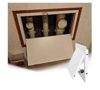 Trampilla Pladur Panel De Acceso For Trampilla, Tapa De Orificio De Pared For Exterior E Interior, Puerta De Pozo De Servicio Metálica, Apertura Por Presión(18x20in(45.7x50.8cm))