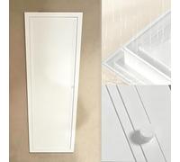 Trampilla Pladur Panel de Acceso Grande e Impermeable para Paneles de Yeso con Manija, Trampilla de Inspección Oculta para Fontanería, Puerta de Servicio para El Ático(22x43in(550x1100mm))