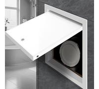 Trampilla Pladur Panel De Acceso Metálico con Cerradura, Panel De Acceso Empotrado Resistente, Tapa Oculta para Servicio Eléctrico y De Plomería(18x22in/45.7x55.9cm)