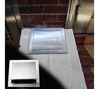 Trampilla Pladur Panel de Acceso Metálico de Acero para Paneles de Yeso con Apertura por Presión, Cubierta para Caja de Fusibles Pequeña, Cubierta para Panel Eléctrico(350x250mm/14x10in)