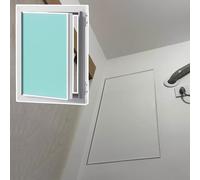 Trampilla Pladur Panel de Acceso para Conductos de Climatización HVAC Montaje Empotrado, Tapa Oculta para Orificios de Pared para Paneles de Yeso, para Válvulas de Mantenimiento(35x60cm (14x24in))