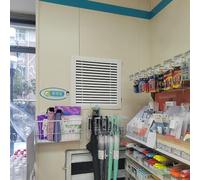 Trampilla Pladur Panel de Acceso para Ventilación de la Tienda, Tapa de Orificio de Pared con Filtro, Puerta de Inspección Empotrada, Tuberías Ocultas(WXH 60x60cm/24x24in)
