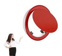 Trampilla Pladur Panel de Acceso Redondo Magnético de Varios Estilos, Caja con Tapa y Solapa de Apertura con Botón Pulsador, Puerta de Acceso de 15,20,25,30 y 40cm(D,12cm/4.7in)