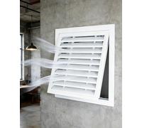 Trampilla Pladur Panel de Acceso Ventilación con Lamas Resorte, Placa Cobertura Tapa para Despensa Empotrada Cocina y Buhardilla, Puerta Inspección Conducto Lacada(40x45cm/16"x18")