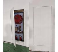 Trampilla Pladur Panel de Inspección Oculto con Pestillo Táctil, Paneles de Acceso para Paneles de Yeso Que Se Pueden Pintar, Placa de Acceso Grande Al Ático para Cables y Tuberías(30x65cm(11.8x25.6in