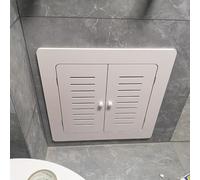 Trampilla Pladur Panel Puerta de acceso de plomería de baño personalizada, placa de cubierta de orificio de montaje en pared gruesa para caja de baja tensión, hidrantes(30x20"/75x50cm)