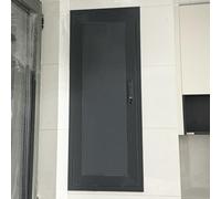Trampilla Pladur Puerta de Acceso a Conductos de Panel Plano con Bisagras, Panel de Acceso Aislado para Cableado de Climatización, Puerta de Inspección Insonorizada, Exterior(Gray,18x34in(46x86cm))