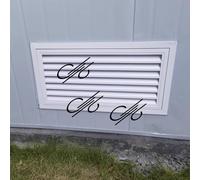 Trampilla Pladur Puerta de Acceso a La Fontanería para Ventilación Exterior, 1000x600 800x500 900x400 mm Escotilla de Inspección para Montaje en Pared o Techo(12x8in(300x200mm))