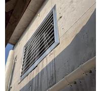 Trampilla Pladur Puerta de Acceso de Acero Inoxidable con Flujo de Aire, Buena Ventilación, Trampilla de Inspección con Rejilla, Tapa de Orificio de Pared para HVAC(WXH 90x65cm/36x26in)