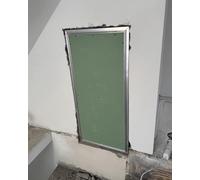 Trampilla Pladur Puerta de Acceso Grande con Bisagras Reforzadas. Pared y Techo Pintables Que Ocultan Los Cables. Panel de Acceso para Trampilla de Inspección. Se Ajusta al Ras de Las Superficies(15x2