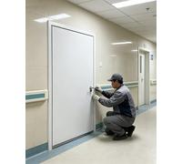 Trampilla Pladur Puerta de Acceso para Panel de Yeso con Cerradura y Llave, Tapa de Inspección para Sótano Armario Ático Altillo Cubierta de Orificio de Revisión(40x115cm (16x46in))