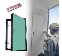 Trampilla Pladur Puerta de Ático con Trampilla de Inspección Oculta, Pintable y Con Manija, Panel de Acceso de Plomería para Paneles de Yeso, Puerta Grande con Tapa para Acceso Eléctrico(300x1000mm/12