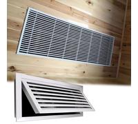 Trampilla Pladur Puerta de Inspección para Acceso a Paneles de Yeso con Ventilación de Rejilla, Tapa de Orificio para Cables Eléctricos en Paredes de Madera o Azulejos, Panel(22x18in/560x460mm)
