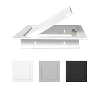 Trampilla Pladur Puerta De Panel De Acceso De Plomería, Puerta con Panel de Acceso con Apertura por Pulsador para Pared o Techo, Marco de aluminio, Apertura Sencilla Por Presión(White,30x40cm)