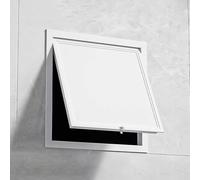 Trampilla Pladur Puerta Metálica Pequeña con Panel de Acceso, Panel de Acceso Al Techo de 20x20, 20x25, 30x30, 30x40, 30x60, 40x40 y 60x80 Cm, Trampilla de Inspección de Pared, Puerta de Servicio(50x5