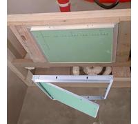 Trampilla Pladur Puertas de Acceso con Marco de Aluminio para Paneles de Yeso, Panel de Acceso Más Grande para Puerta de Hueco de Servicio, Cubierta para Panel Eléctrico de Hospital o Escuela(14x16in(