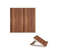 Trampilla Pladur Tapa de Agujero Acceso Aluminio con Revestimiento en Polvo Grano Madera, Puerta Servicio Magnética para Inspección Fontanería y Azulejos(Stlye 3,15cmx30cm/6inx12in)