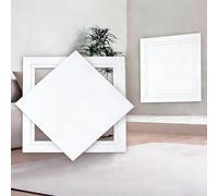 Trampilla Pladur Tapa De Registro 150 300 600mm, Panel De Acceso Oculto Para Techo Trampilla Pladur, Estructura Cuadrada, Panel De Acceso Empotrado Multifuncional(9.8x15.7in(25x40) cm)