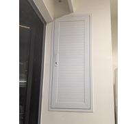 Trampilla Pladur Trampilla de Acceso a HVAC con Manija y Llave, Tapa de Inspección de Paneles de Yeso Insonorizada Al Ras, Puerta de Acceso a Ático Grande para Uso Residencial y Tipo Loft(White,28x40i