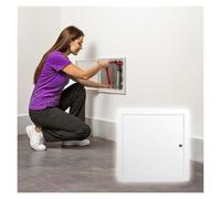 Trampilla Pladur Wall Access Panel for Drywall, Universal Electric Panel Cover, Easy Access Doors, Concealed Service Door for Electrical and Plumbing(25x30cm/11.8in)