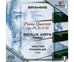 Trampler, Walter - Brahms: Cuartetos Piano / Beaux Arts Trio, Wampler