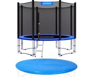 Trampolín Ø366cm incl red de seguridad Cubierta TÜV SÜD GS