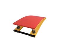Trampolín de Asistencia para Gimnasia, 2 Resortes de Acero - Rodamiento de 40/55 kg, con Alfombra Antideslizante, para niños y Principiantes, Sala de Juegos Familiar (Color: Rosso, Tamaño: 40x60cm)