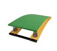 Trampolín de Gimnasia de Madera Dura, trampolín de Madera Resistente, Trampolines para niños Principiantes, con Resorte de Acero y Plataforma de Salto para Escuela de Gimnasio en casa