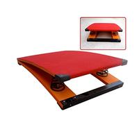 Trampolín de Gimnasia de Madera Maciza, con 2 resortes de Acero, para niños, Tablero de Resorte Curvo Profesional Resistente, Piso de Resorte para bóvedas de Gimnasta Junior