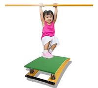 Trampolín de Gimnasia para Principiantes, trampolín de Gimnasia para niños, niños pequeños, Equipo de bóveda sin deformación, 2 resortes engrosados en el Interior del Tablero de Resorte, Equipo DEPO