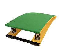 Trampolín de Gimnasia portátil - Acero al manganeso Curvado, Reforzado para Mayor Resistencia, no se deforma, Alta Capacidad de Carga, escuelas, Clubes Deportivos y gimnasios (