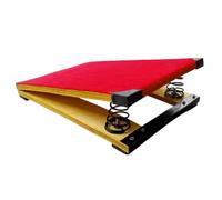 Trampolín de Gimnasia, Tablero de Resorte Curvo Alta Resistencia con Almohadilla Salto sin deformación for el sótano la Barra del Gimnasio hogar Escuela(40 * 60cm)