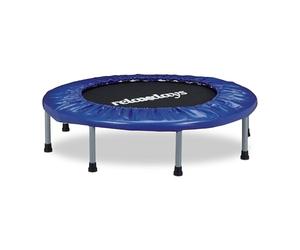 Trampolín de Interior Relaxdays, Ø 95 cm, minitrampolín Plegable hasta 100 kg, Deporte y Gimnasia