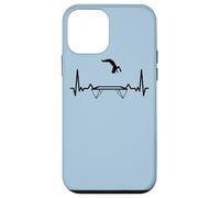Trampolin de Jardín Fitness Cardiogram Trampolin Carcasa para iPhone 12 mini