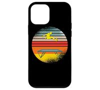 Trampolin de Jardín Fitness Gimnasta retro Trampolin Carcasa para iPhone 12 mini
