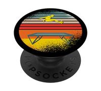 Trampolin de Jardín Fitness Gimnasta Retro Trampolin PopSockets PopGrip Adhesivo