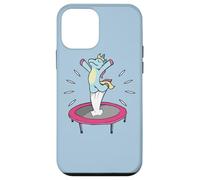 Trampolin de Jardín Fitness Gimnasta Unicornio Trampolin Carcasa para iPhone 12 mini