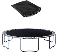 Trampolín for Saltar, Piezas de Malla de Tela, Estera de Salto de Repuesto, Estera de Salto Negra for trampolín Redondo (Size : 6ft- (36 Buckles))