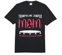 Trampolín Jumper Mom The Idol Acrobatics Trampolín Jumper Comfort Colors Adult Heavyweight T-Shirt