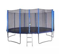 Trampolín Spartan con red de protección y escalera - 366 cm, en 2 cajas