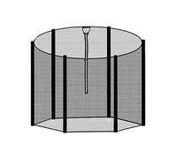Trampolín Sunshade Net, Breathable Childrens Enclosure, Heavy Duty with Closures, Triple Stitching Netting, Flexible Round Style with Straps, Backyard Activity Shield for Outdoor Play
