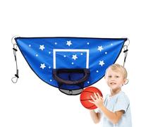 Trampoline Basketball Hoop - Banker Ball Goal | Adjunto Correctivo De La Línea De Entrenamiento | Banda con Borde Separatista | Baloncesto Hoopgoal para Tram Poline Outdoor Kids Dunk Training &