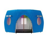 Trampoline Cover Sunshade - Awning Tent Protector, Children Trampoline Cover, Fabric Guard, Garden Patio Home Gym Outdoor Backyard Camping, Canopy Roof, Weather Shield | for Jumping Safety Play