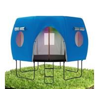 Trampoline Cover Sunshade - Awning Tent Protector, Children Trampoline Cover, Fabric Guard, Garden Patio Home Gym Outdoor Backyard Camping, Canopy Roof, Weather Shield | for Jumping Safety Play