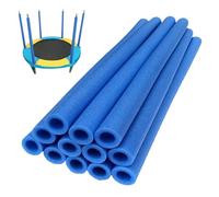 Trampoline Pole Covers - Safety Padding for Round Rectangular Poles | Foam Tube with Weather Resistant Vinyl Cover, Protects Children from Hard Poles During Jumping and Playtime 15.75 in