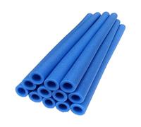 Trampoline Pole Foam Sleeves - PE Protective Tube Set 2 5 12 PCS | Blue Waterproof UV Resistant Padding Cover | Safety Bumper Outdoor Frame Guard | Anti Slip Cushion Fitness Equipment Protector