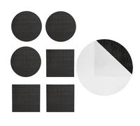 Trampoline Repair Patch Kit, Mat Restoration Set, Outdoor Sports Fix Tool, Interactive Easy Adhesive Solution, Weatherproof Material for Round Square Rectangular Jumping Coating 7.87x6.3x0.39 Inches