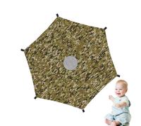 Trampoline Shade - Sun Protection Trampoline, Sun Shade Cover | Round Sunshade Accessories Easy To Install Replacement Part For Backyard Playground Winter Weather Canopy Safety Net Top